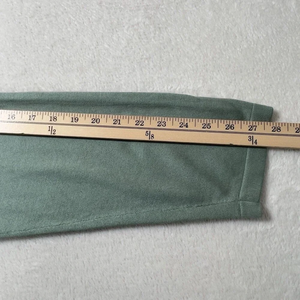 Banana Republic Silk Cashmere V-Neck Sweater‎ Mens Sz XL Green Lightweight